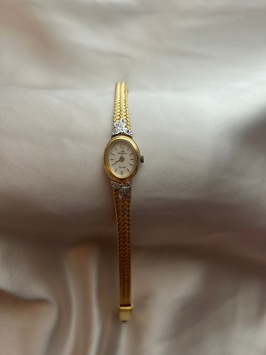 Dainty gold Jules Jurgensen watch