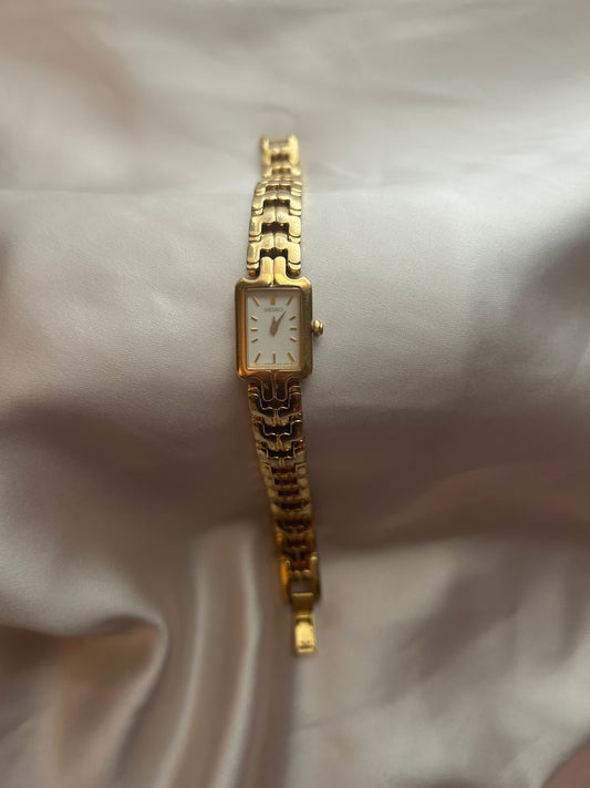 Gold seiko watch